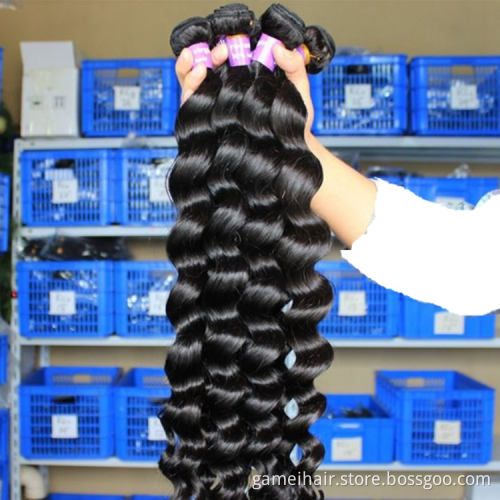 cheapest cuticle aligned brazilian hair 12a 10 inch woman virgin brazilian hair loose wave raw virgin hair bundles vendor